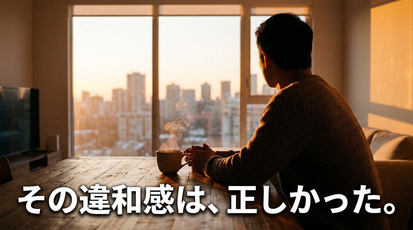 あの満員電車に乗らなくなった、静かな朝